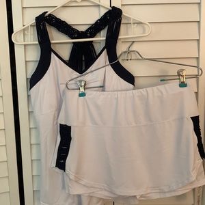 NWT  Lucky In Love Skirt and Matching Tank